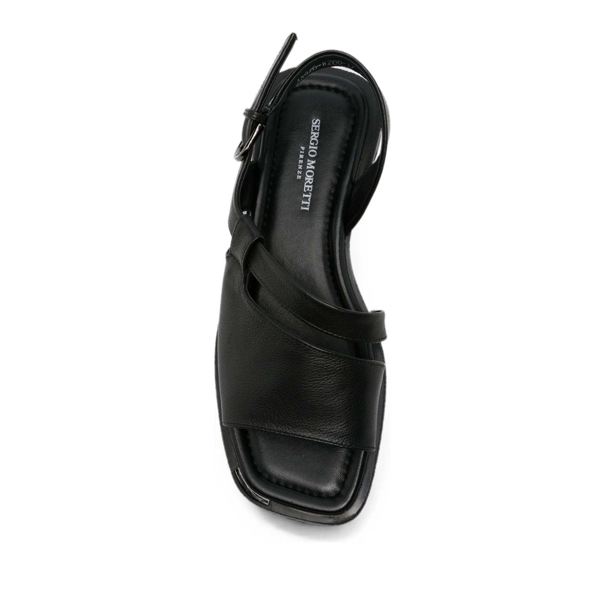 Women's Black Open-Toe Sandals