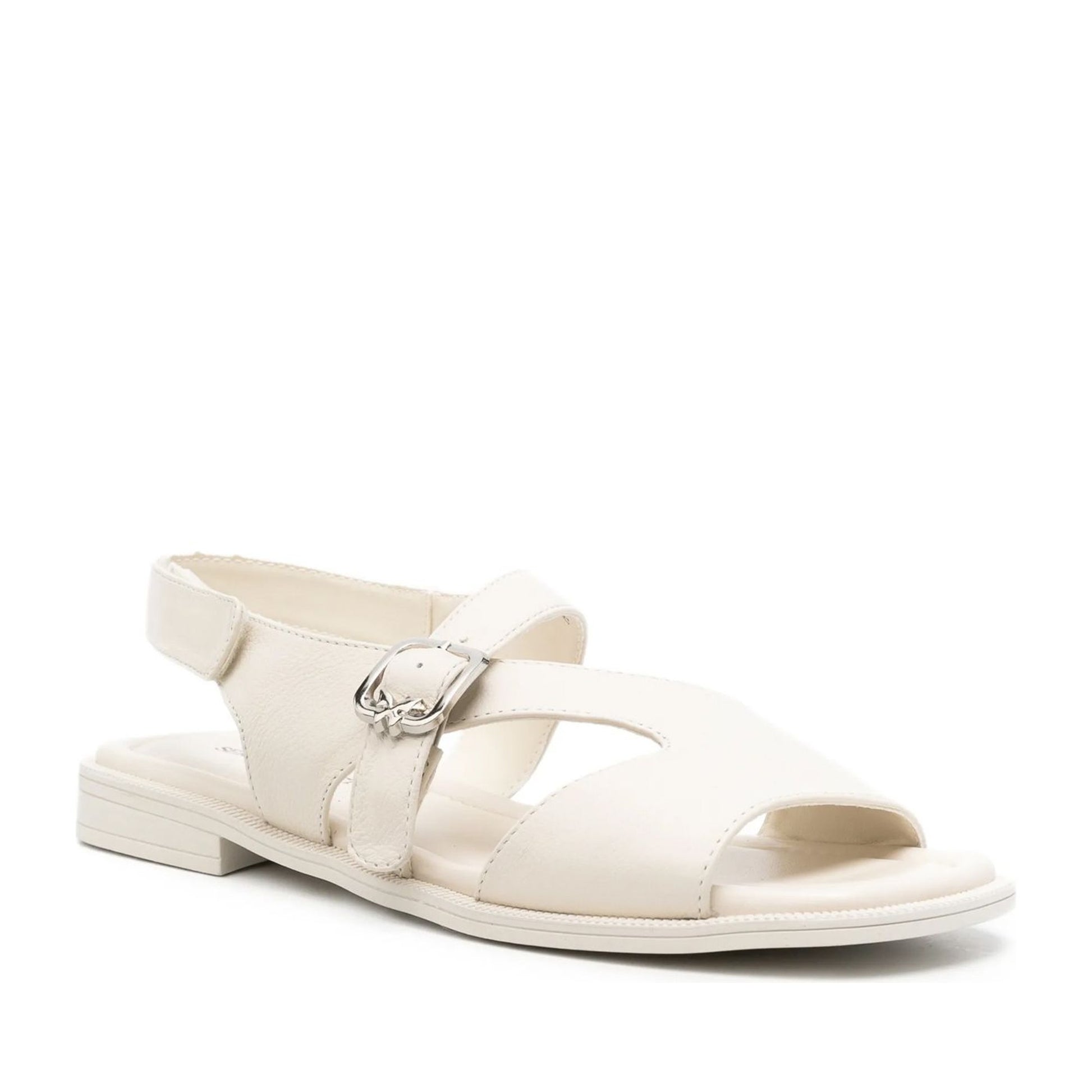 Women's White Open-Toe Sandals