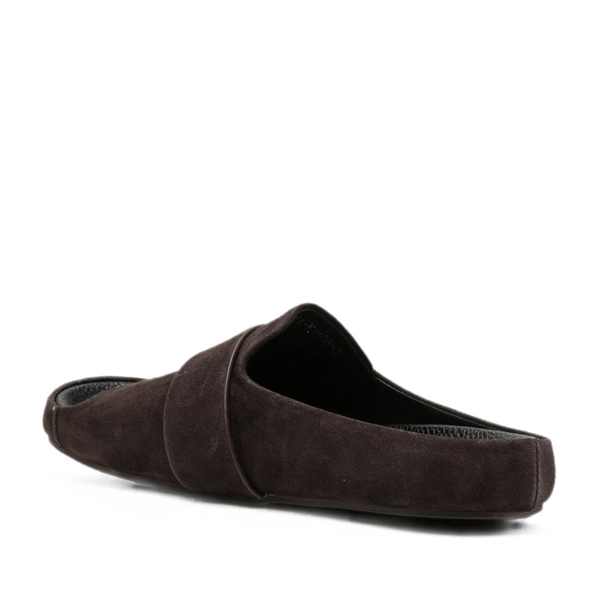 Women's Brown Wedge Open-Toe Slippers
