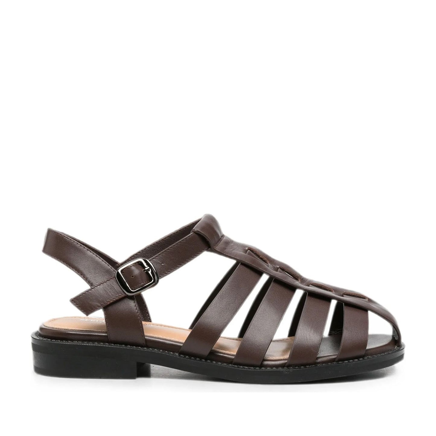 Women's Brown Open-Toe Sandals