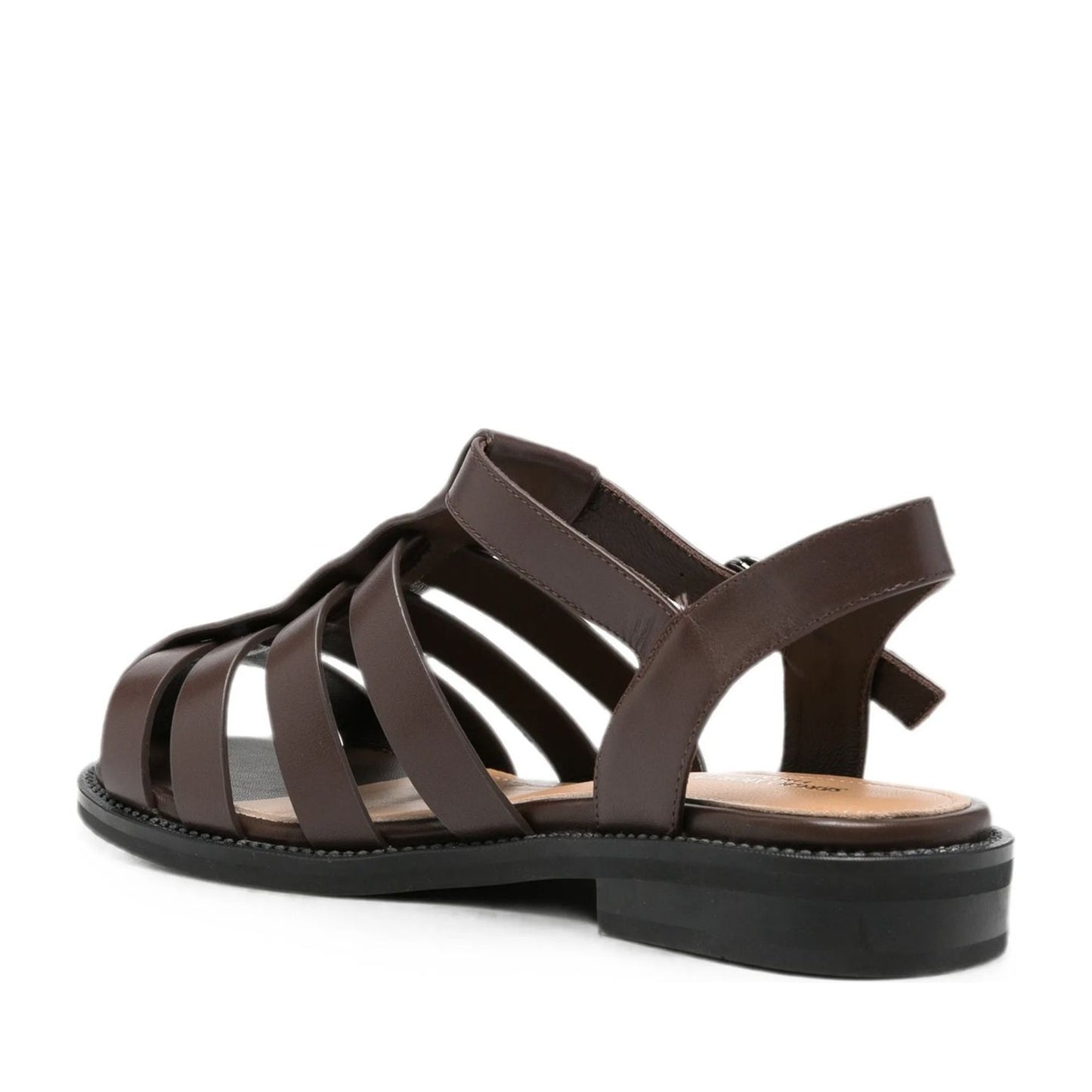 Women's Brown Open-Toe Sandals