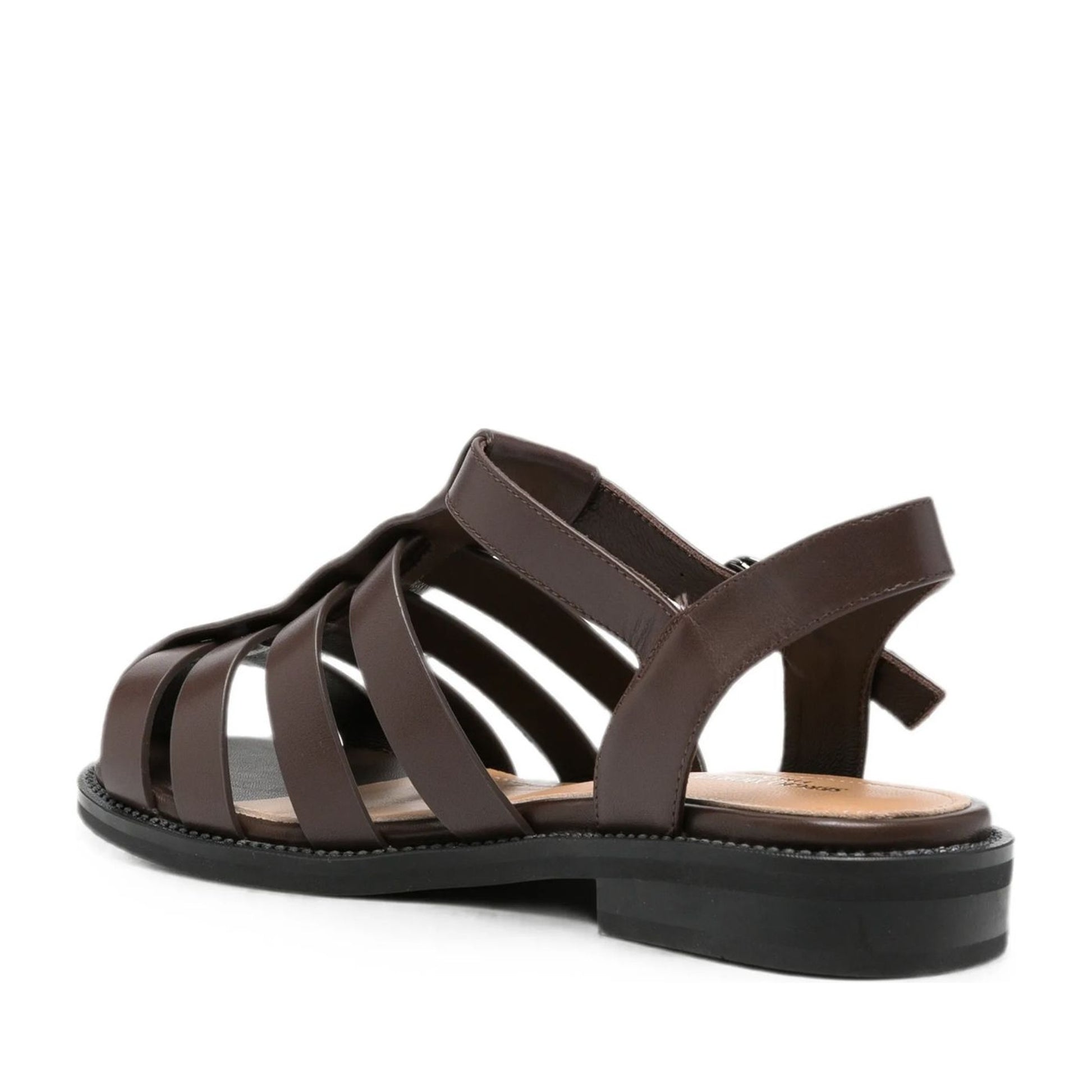 Women's Brown Open-Toe Sandals