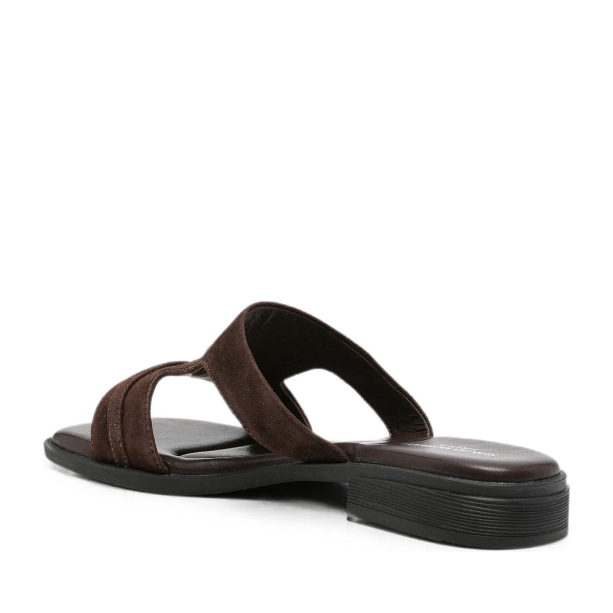 Women's Brown Open-Toe Slippers