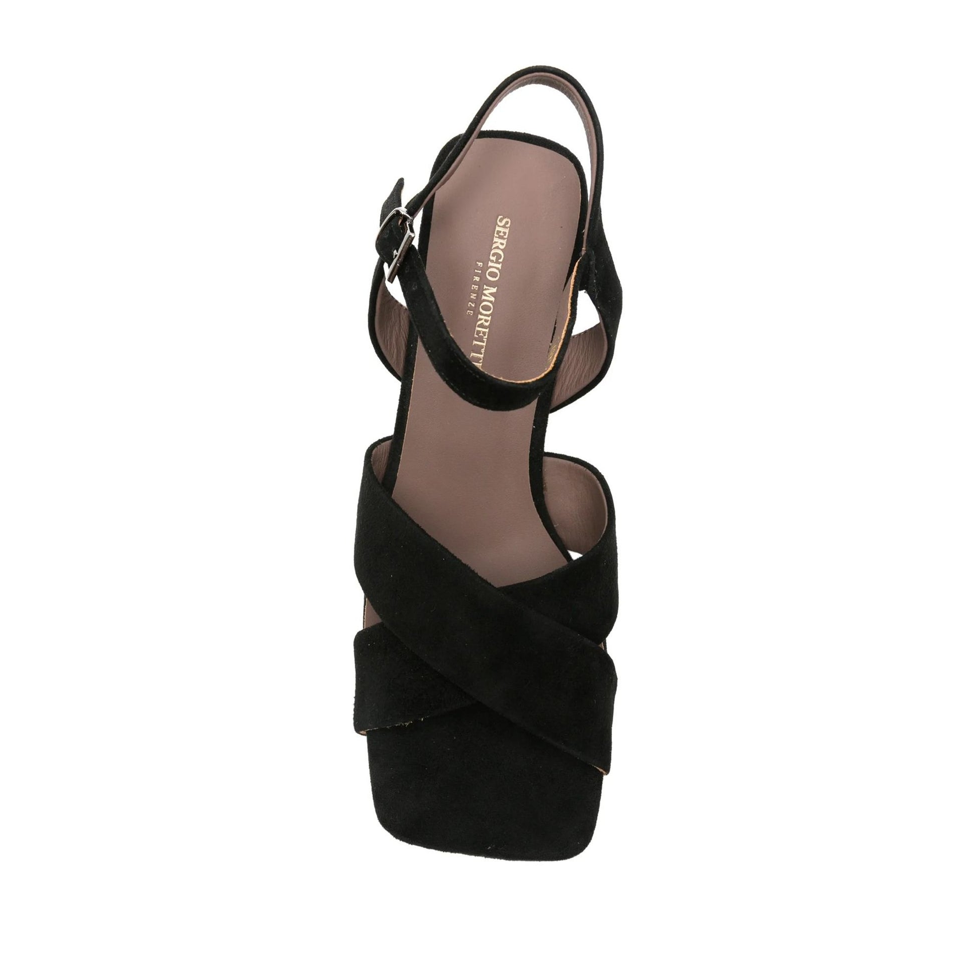 Women's Black Dress Open-Toe Sandals