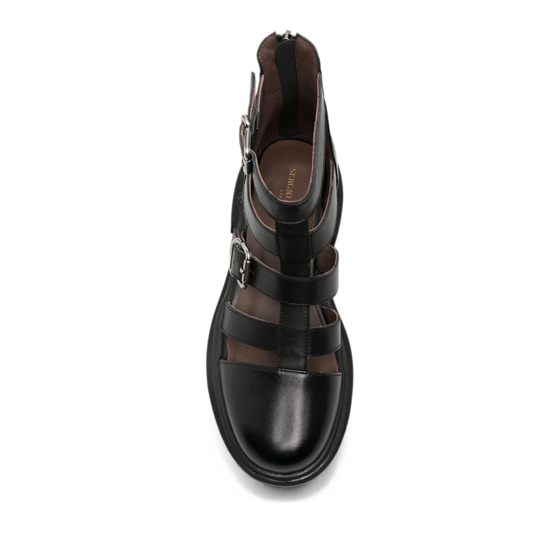 Women's Black Open-Toe Sandals