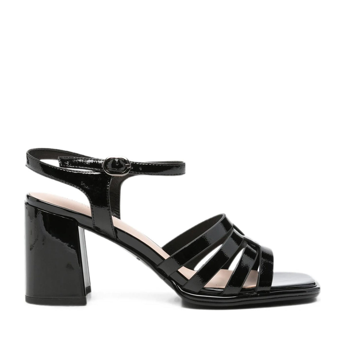 Women's Black Dress Open-Toe Sandals