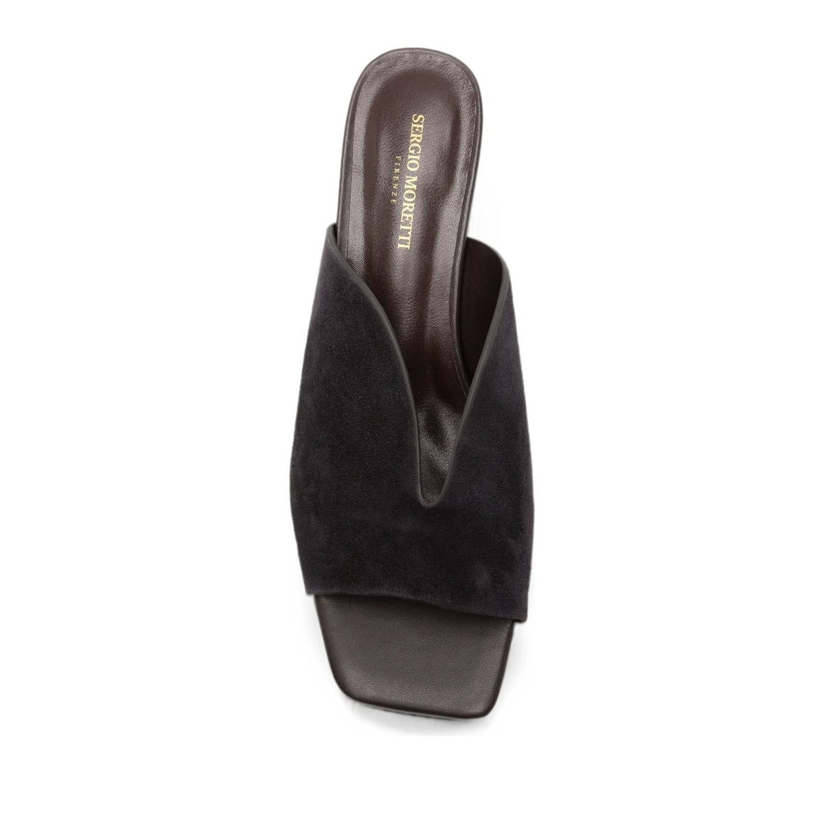 Women's Brown Dress Open-Toe Slippers