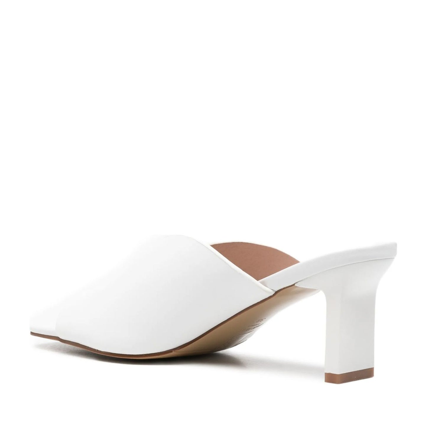 Women's White Dress Open-Toe Slippers