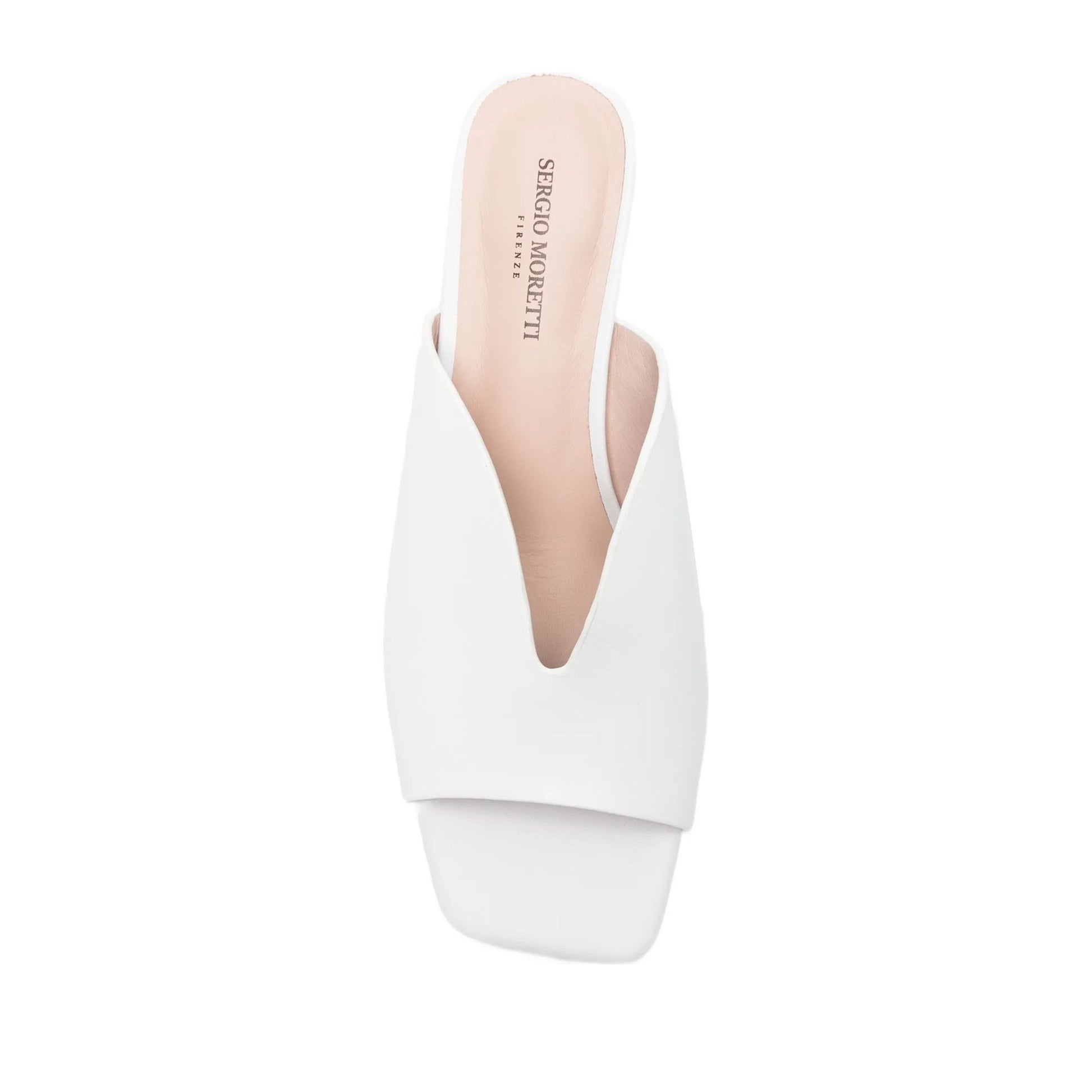 Women's White Dress Open-Toe Slippers