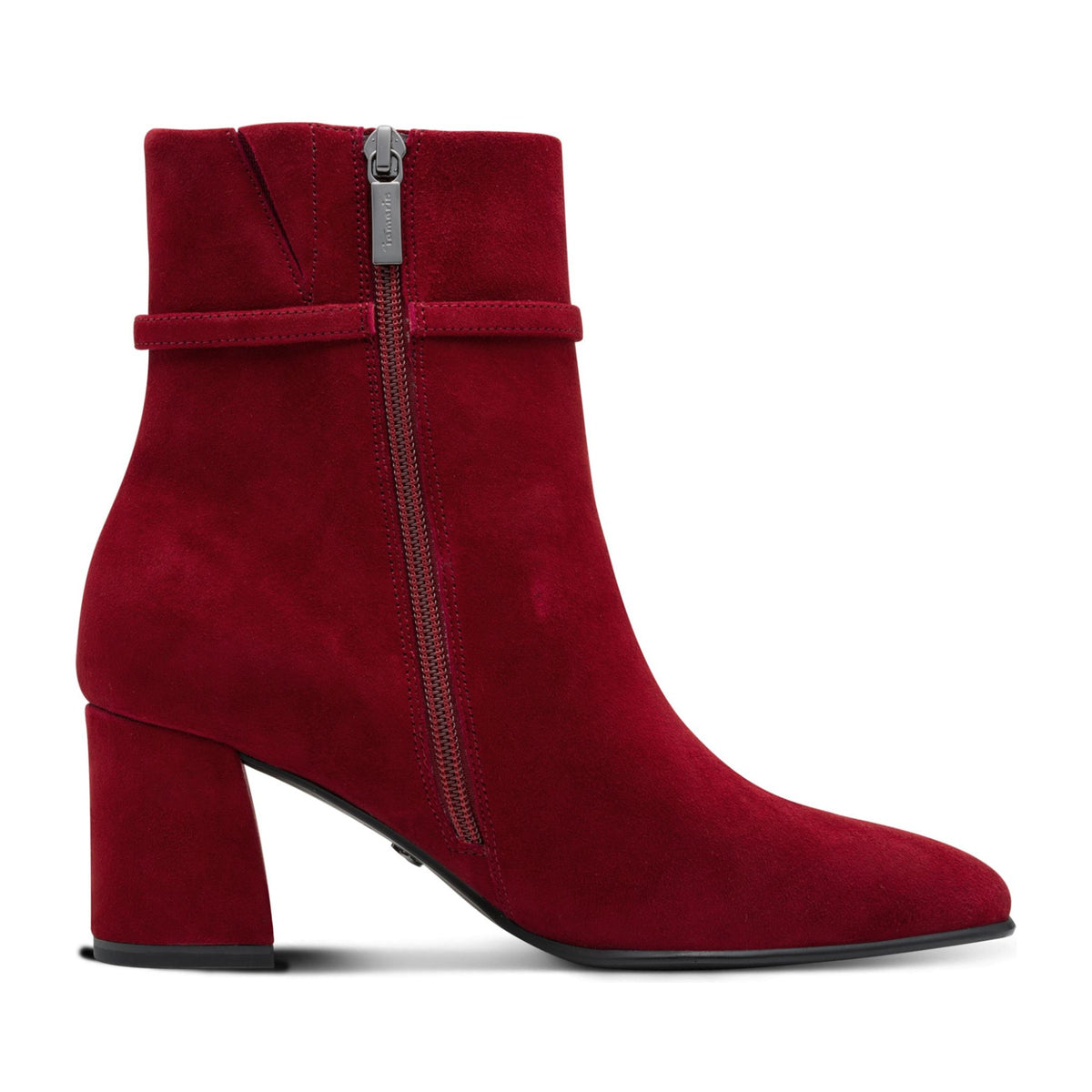 Women's Red Dress Ankle Boots