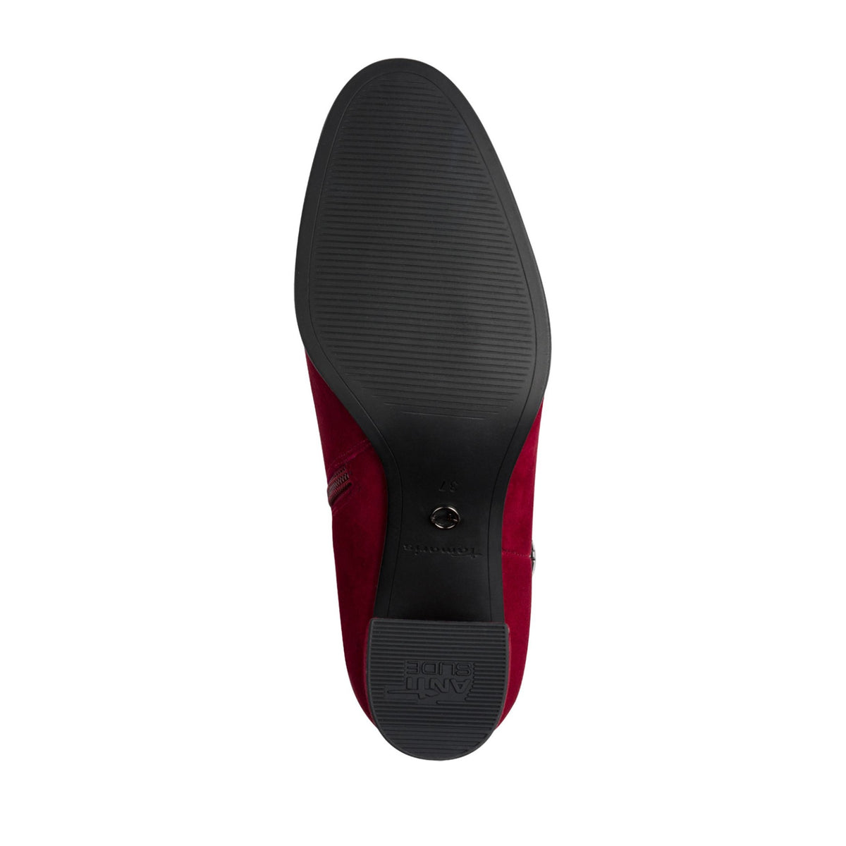Women's Red Dress Ankle Boots