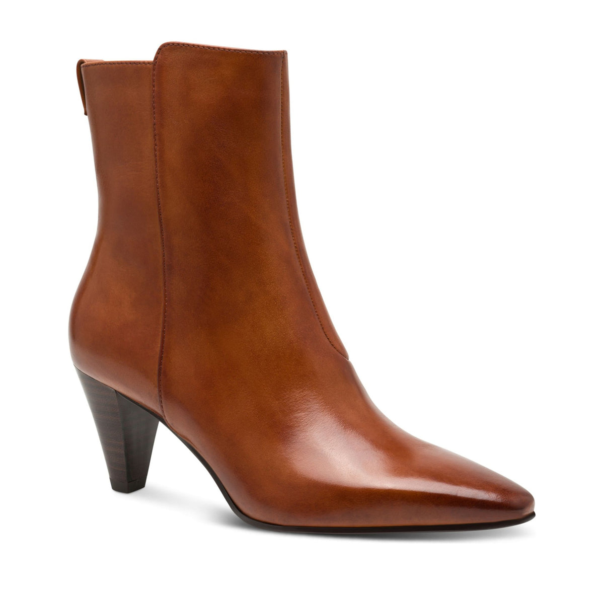Women's Brown Dress Ankle Boots