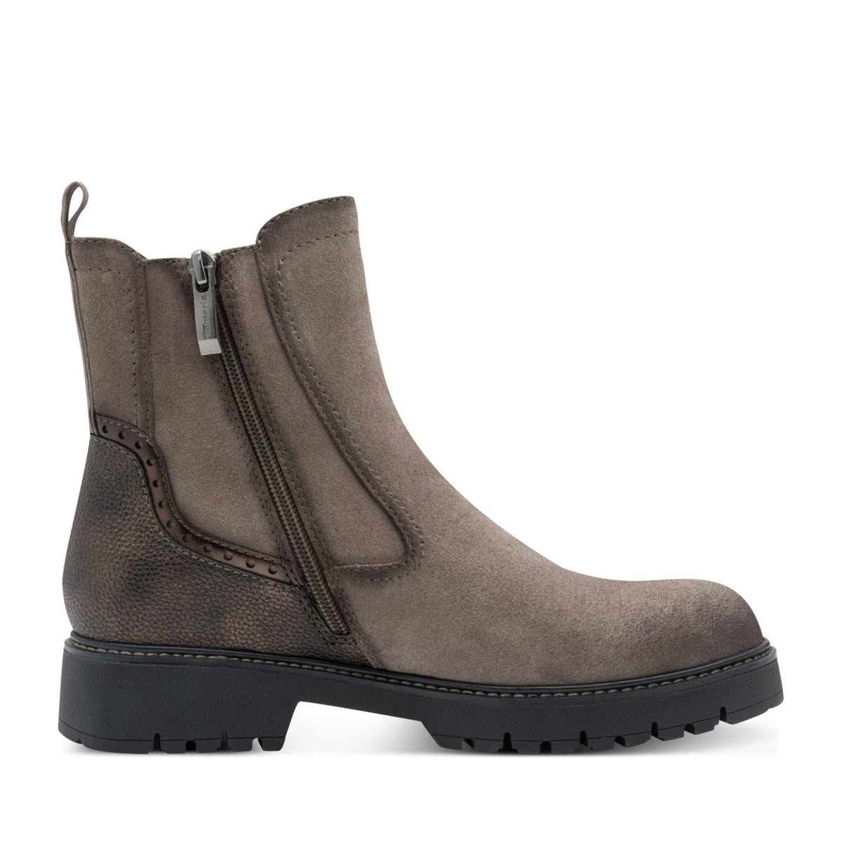 Women's Gray Ankle Boots