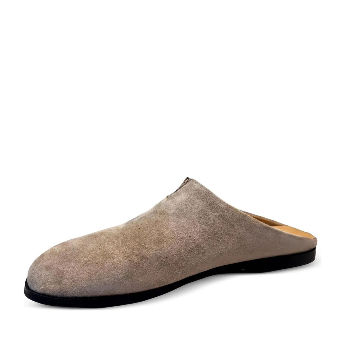 Women's Beige Mule Slippers