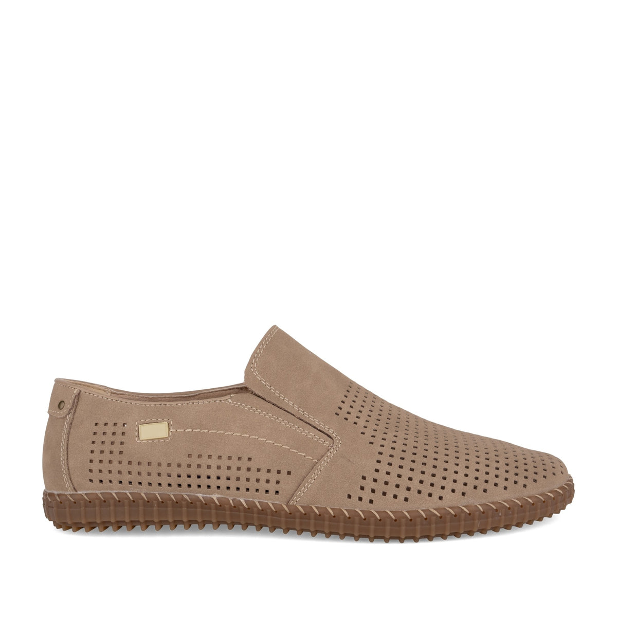 Men's Beige Fashion Sneakers