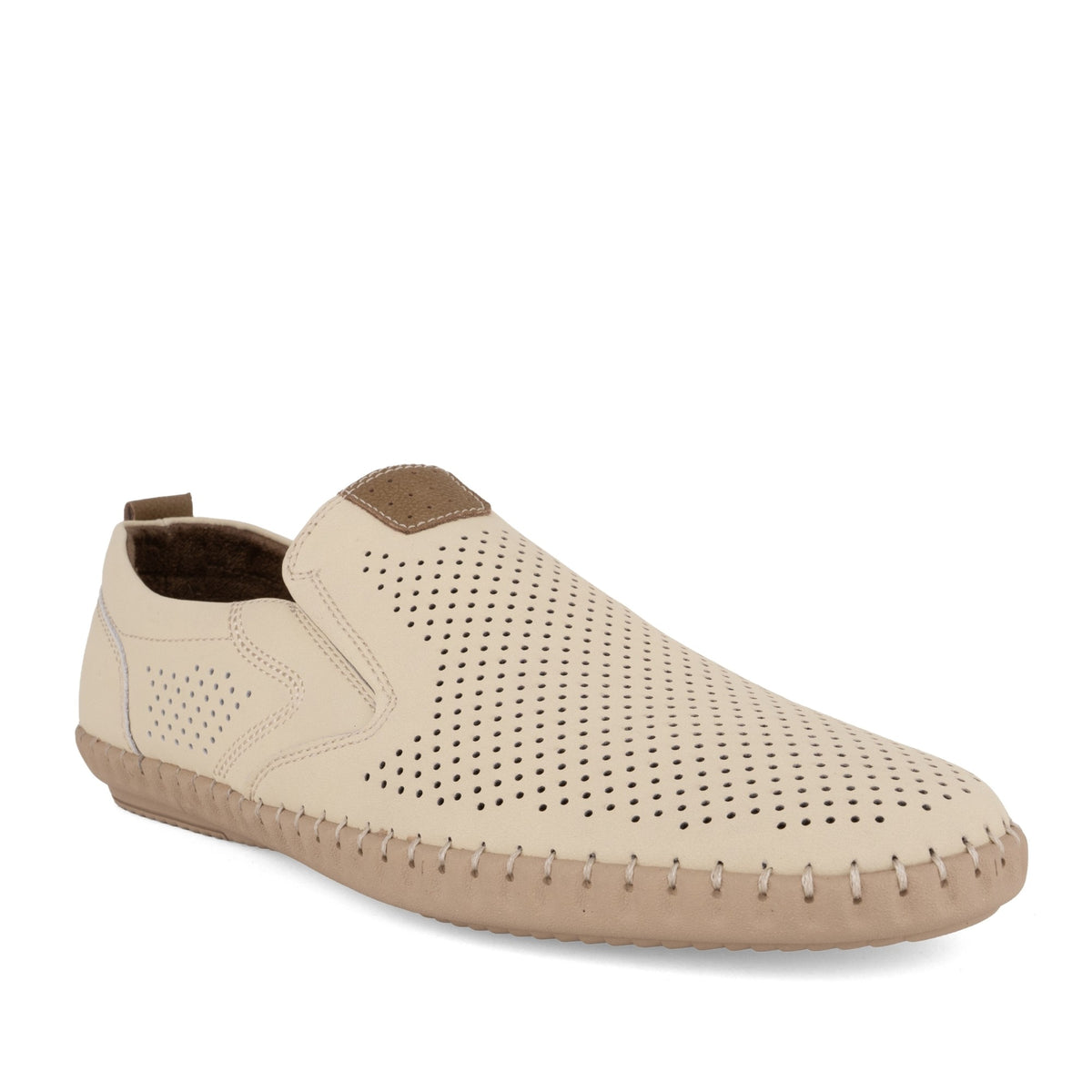 Men's Beige Fashion Sneakers