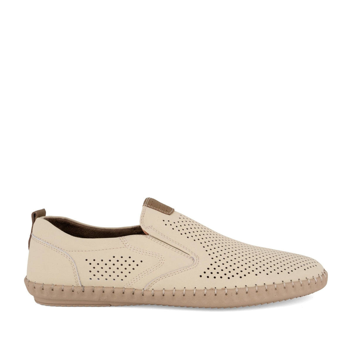 Men's Beige Fashion Sneakers