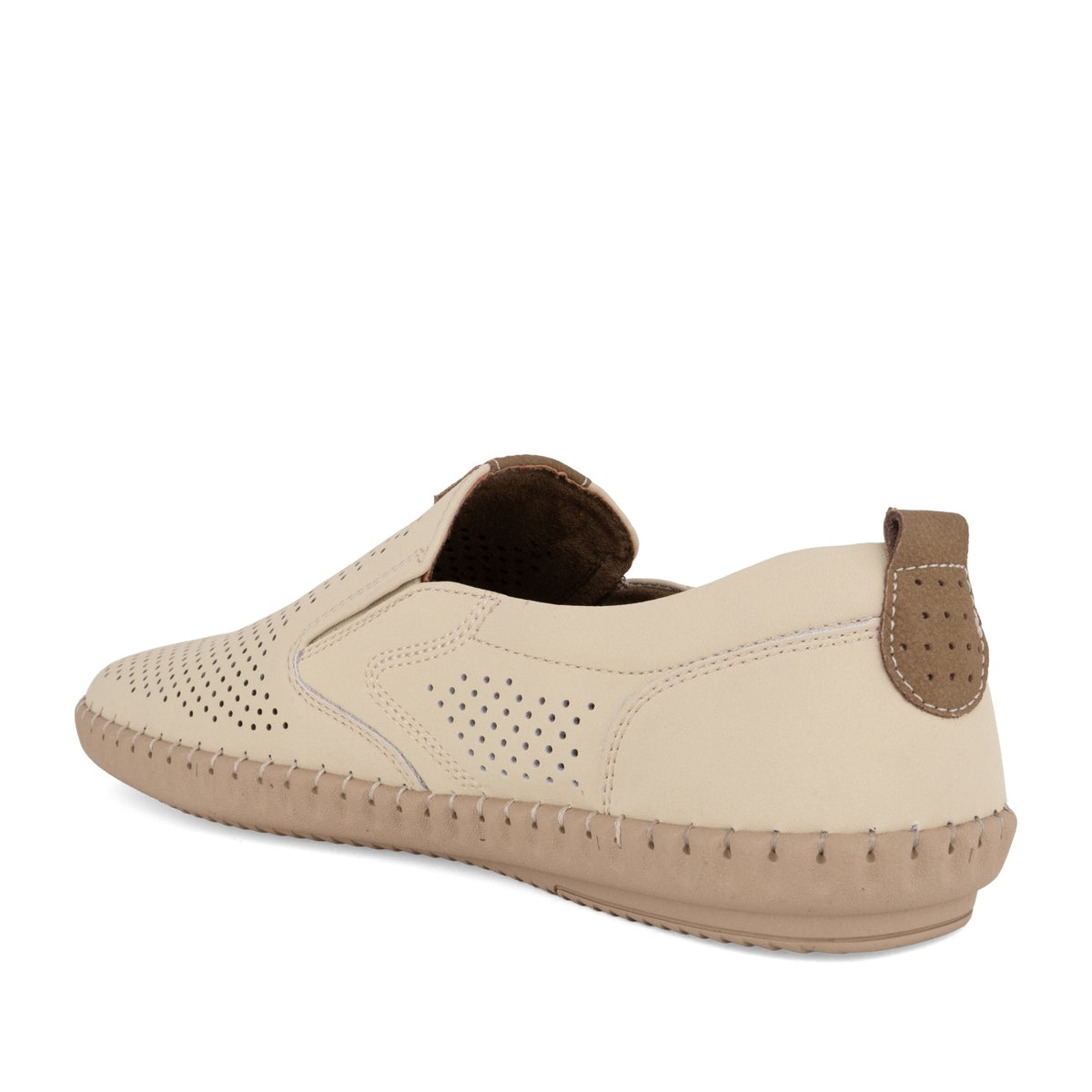Men's Beige Fashion Sneakers