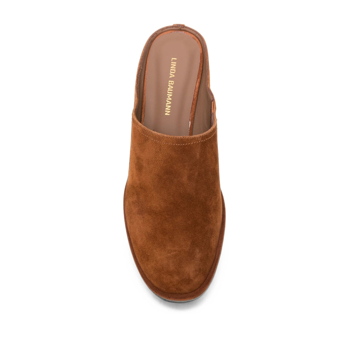 Women's Brown Mule Slippers