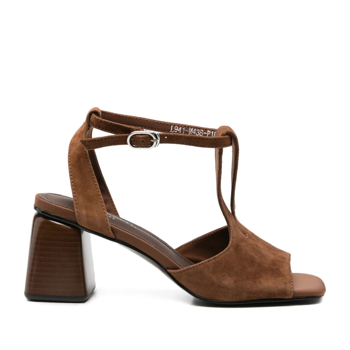 Women's Beige Open-Toe Pumps