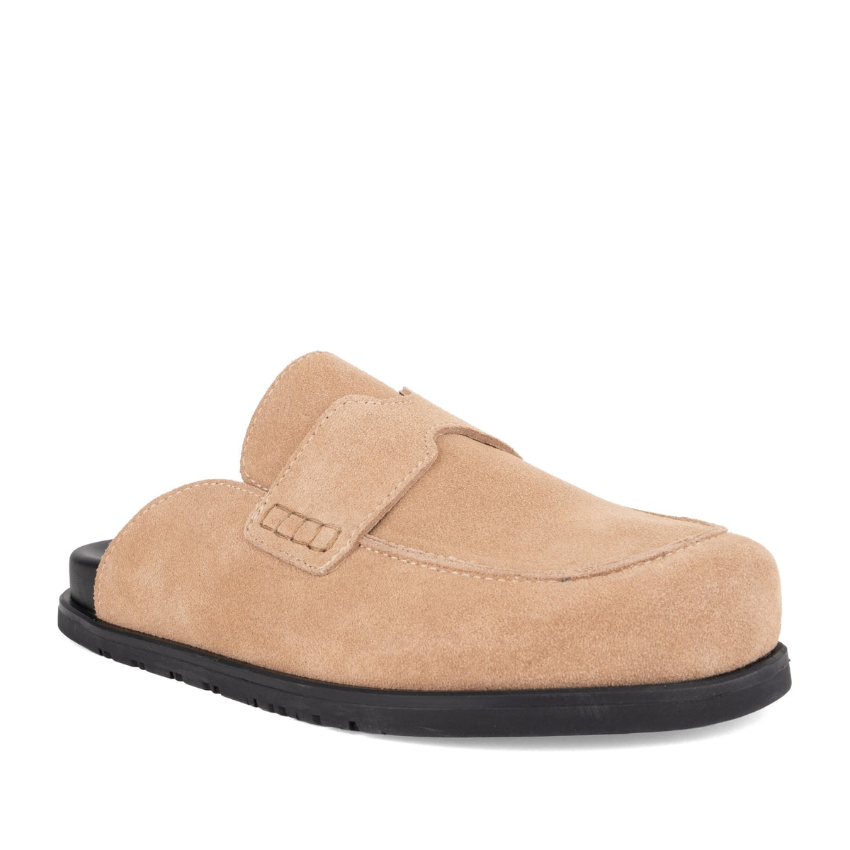 Women's Beige Mule Slippers