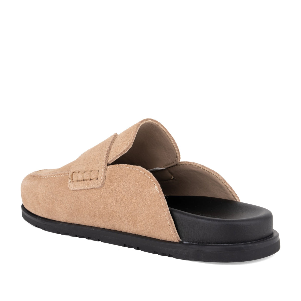 Women's Beige Mule Slippers