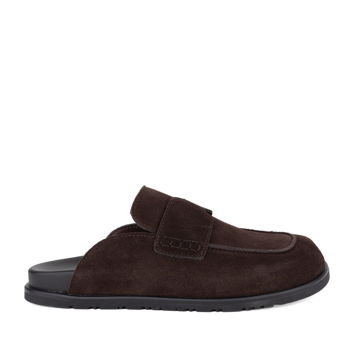 Women's Brown Mule Slippers