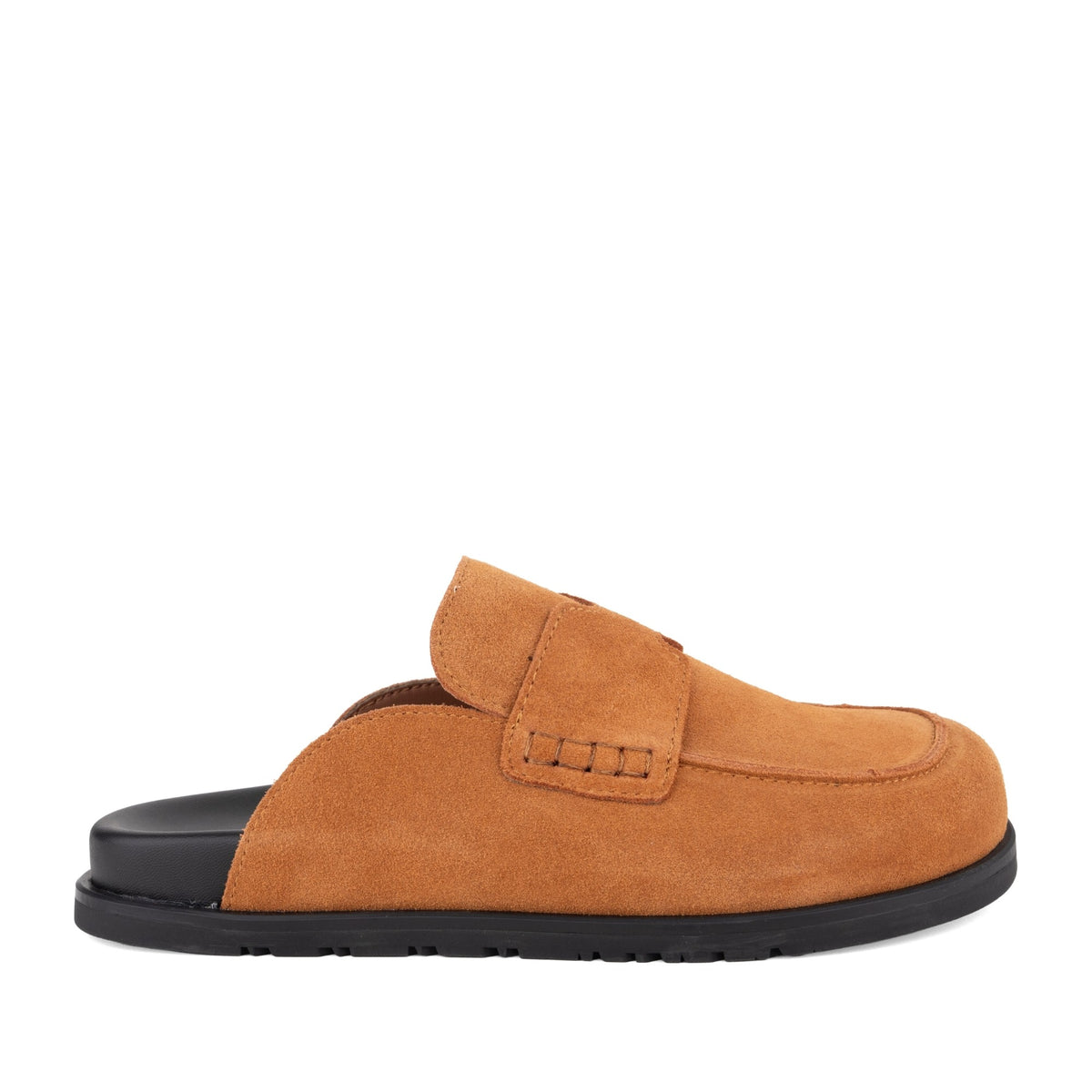Women's Brown Mule Slippers