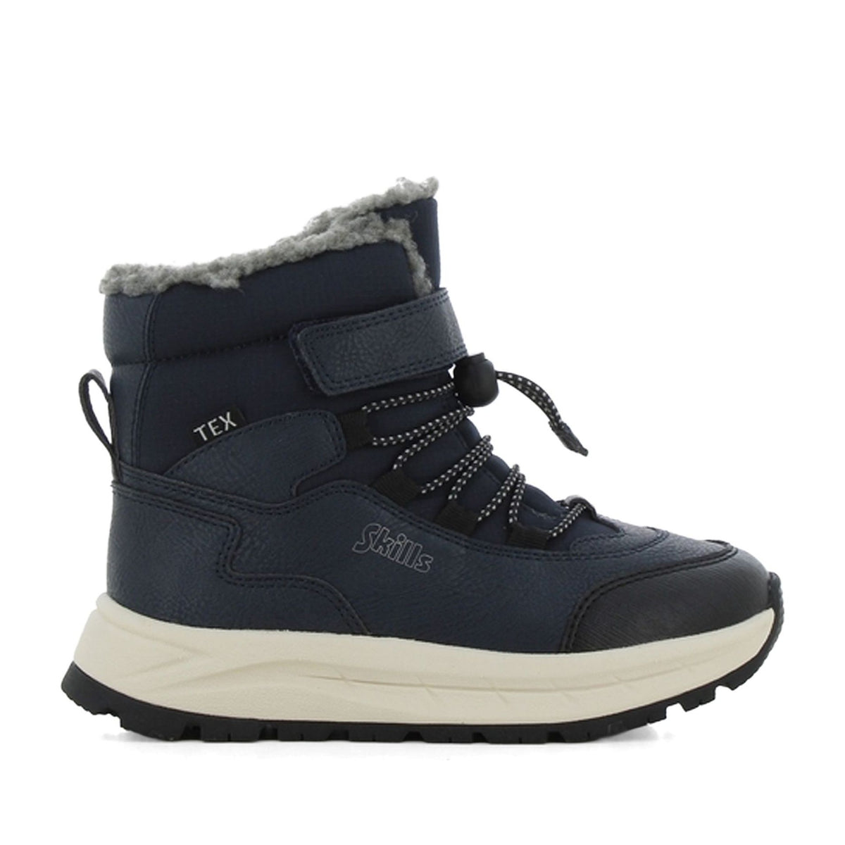 Girls' Black Insulated Ankle Boots