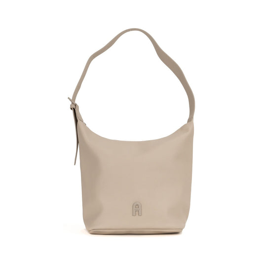 oatmeal beige shoul bag
