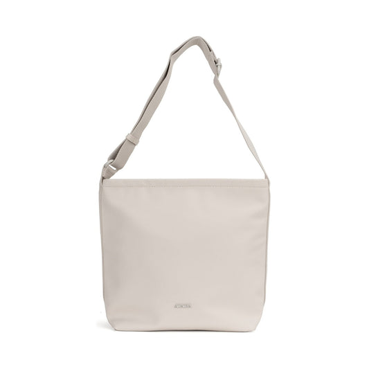 beige shoul bag