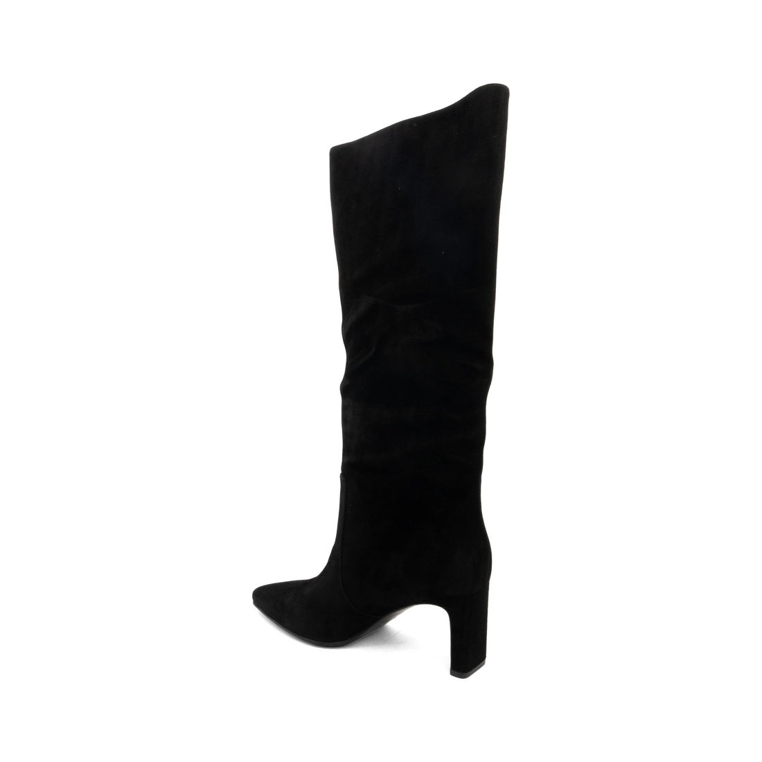 black casual closed boots