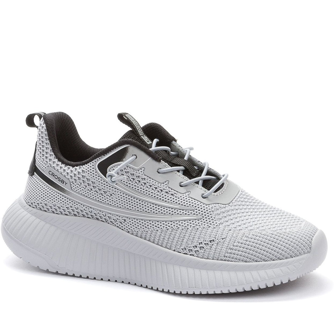 grey casual closed sneakers