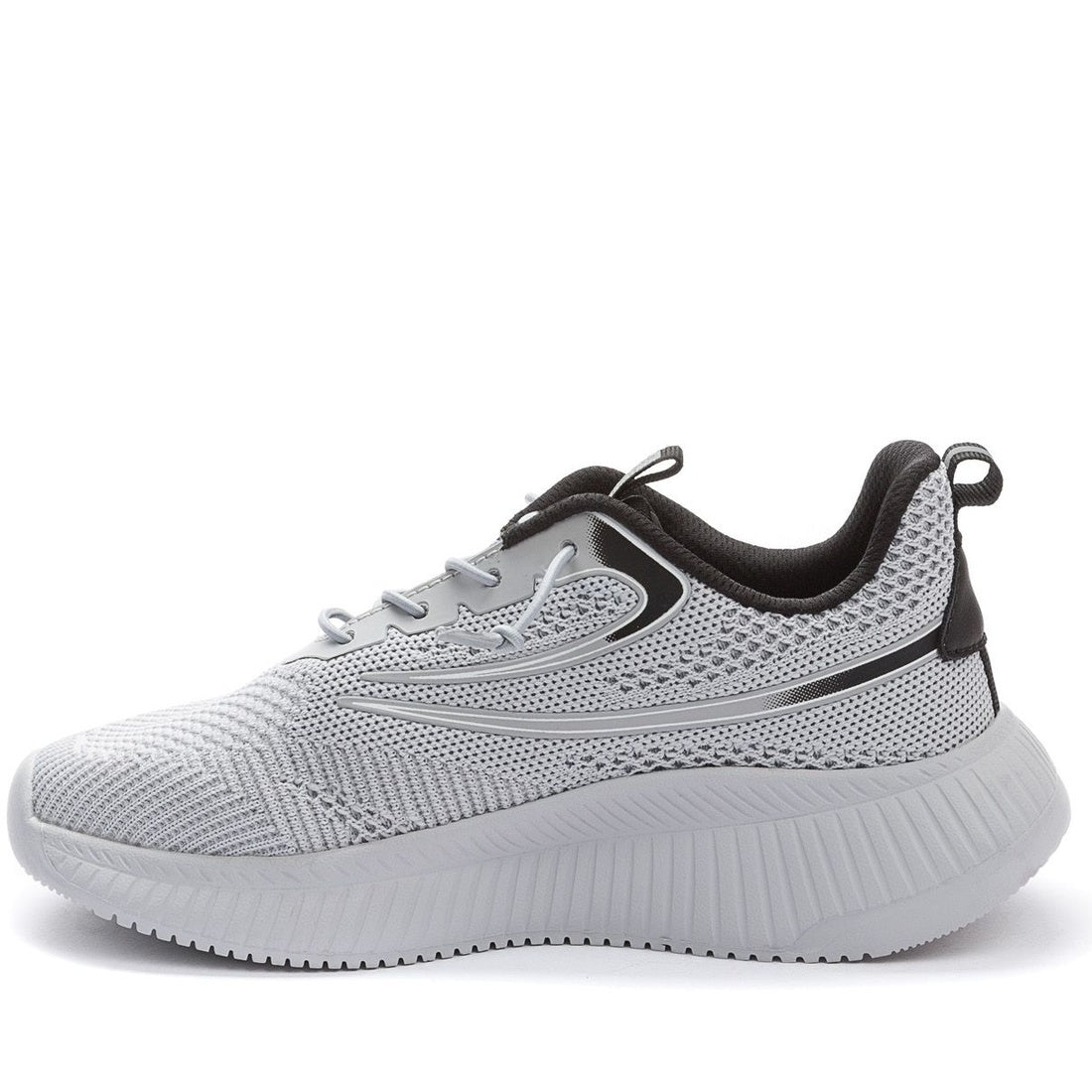 grey casual closed sneakers