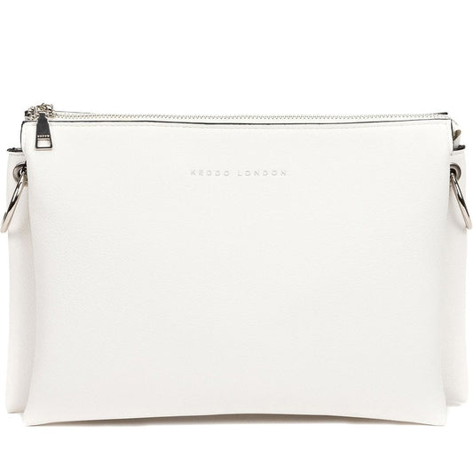 white casual crossbody