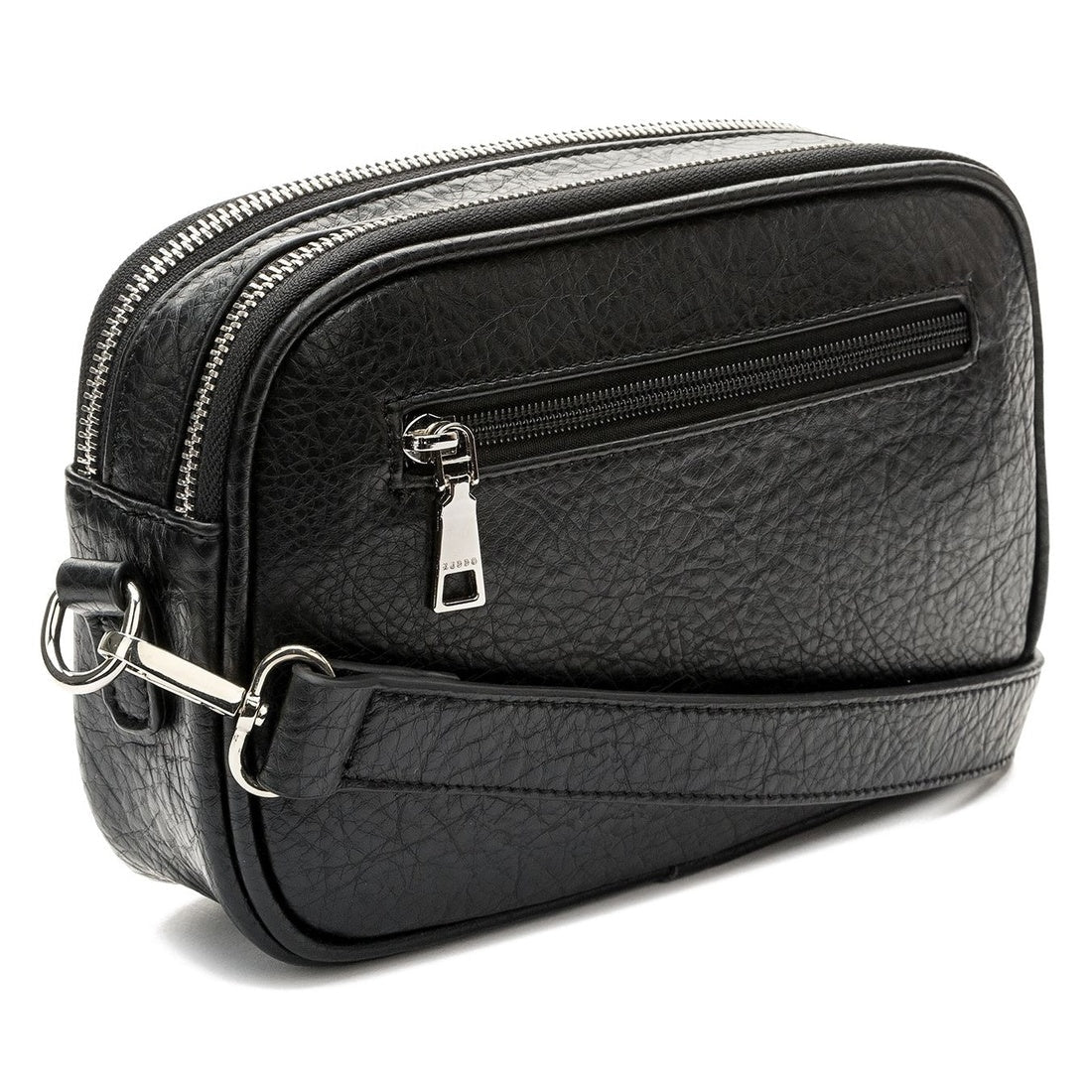 black casual crossbody