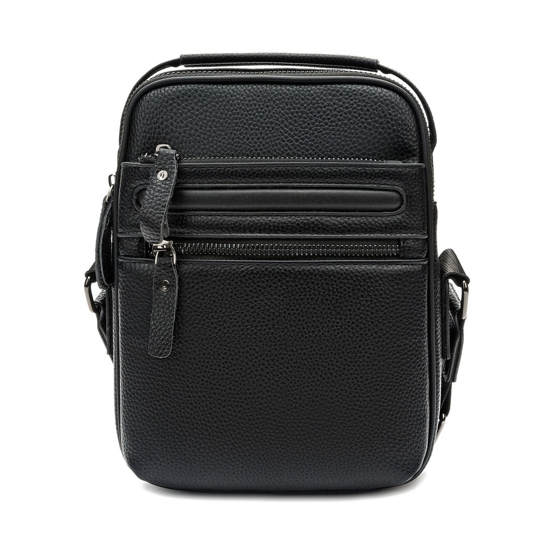 black casual crossbody