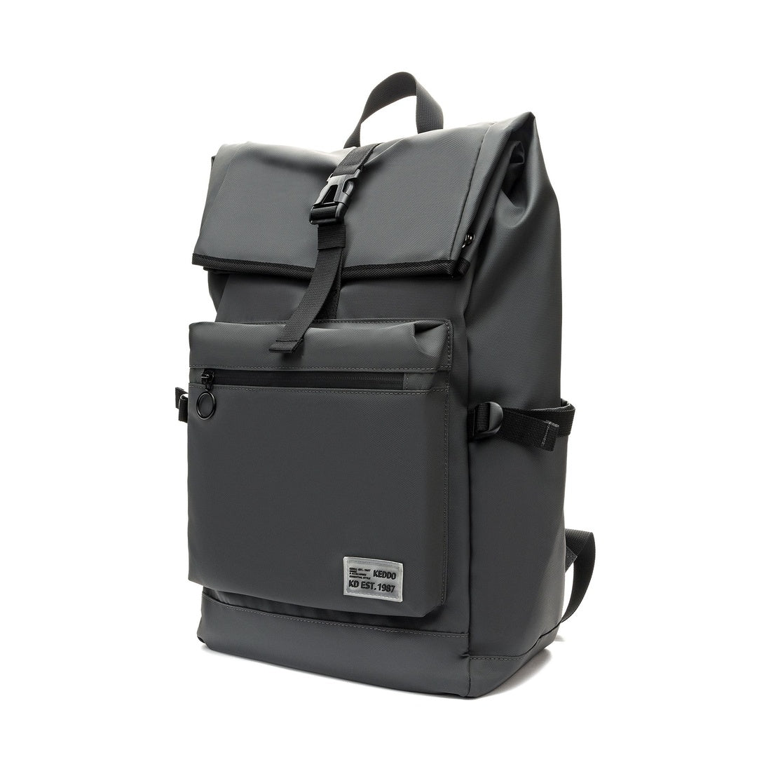 black casual backpack