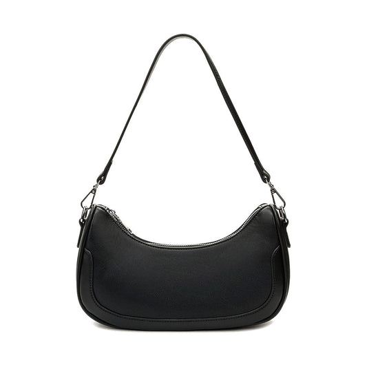 black casual shoulder bag