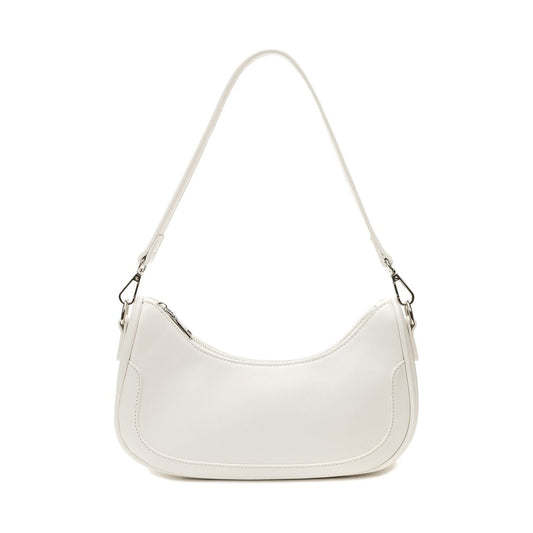 white casual shoulder bag