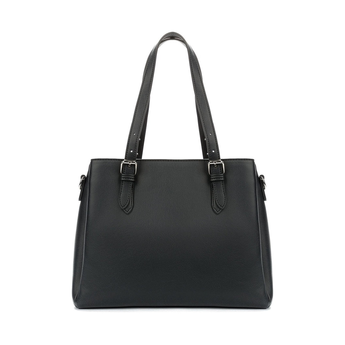black casual tote bag