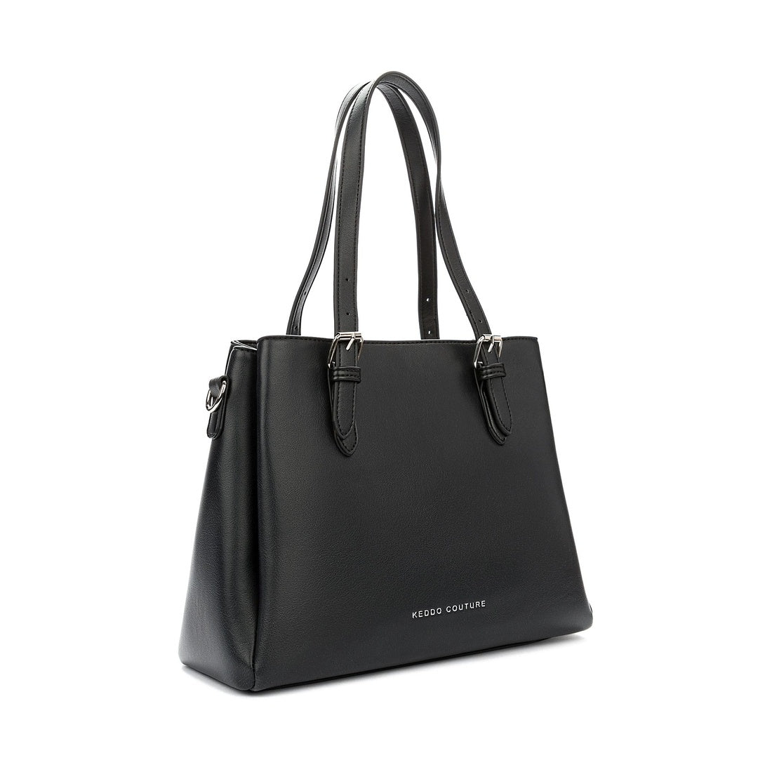 black casual tote bag