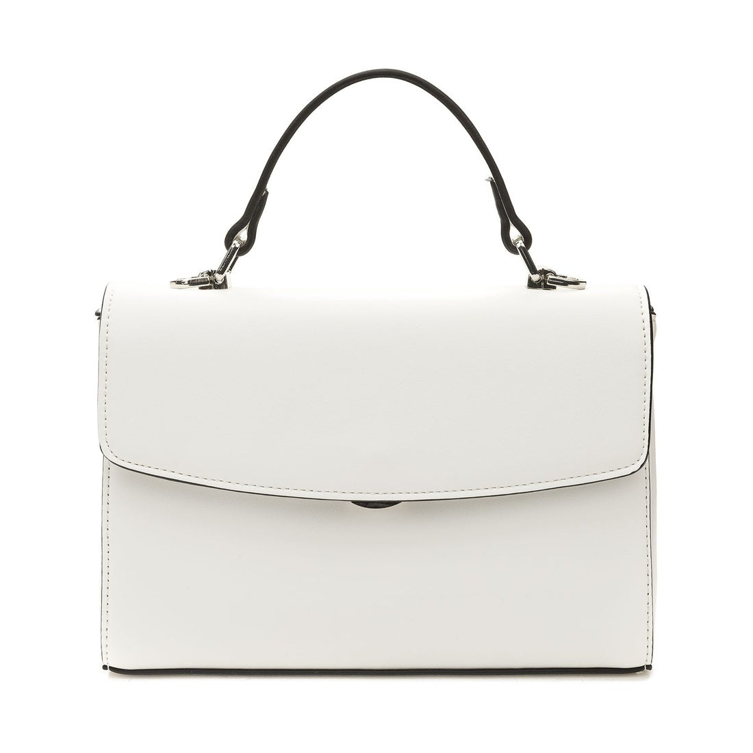 handle bag white