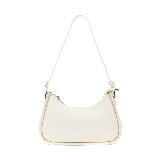 white casual shoulder bag
