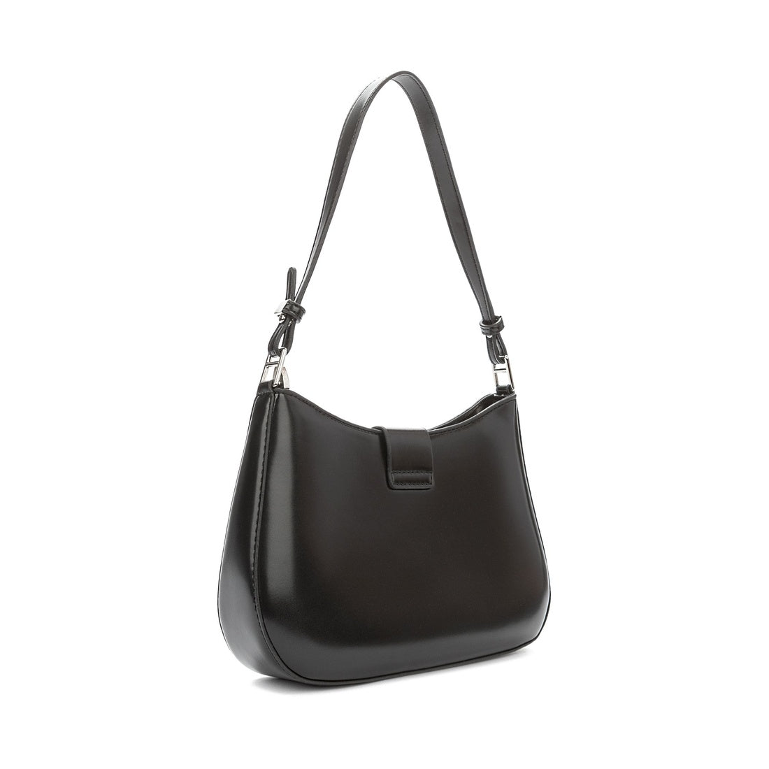 black casual shoulder bag