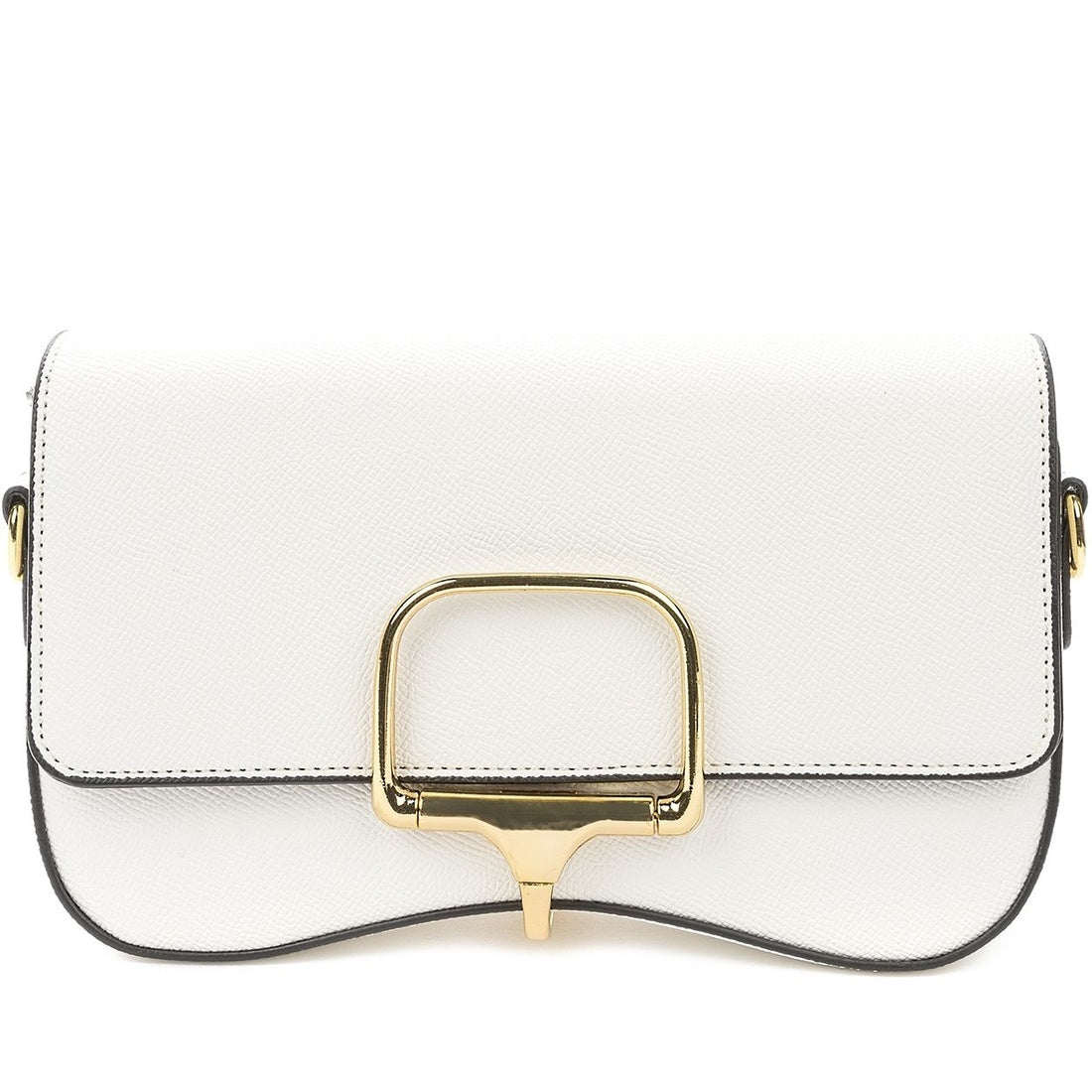 white casual shoulder bag