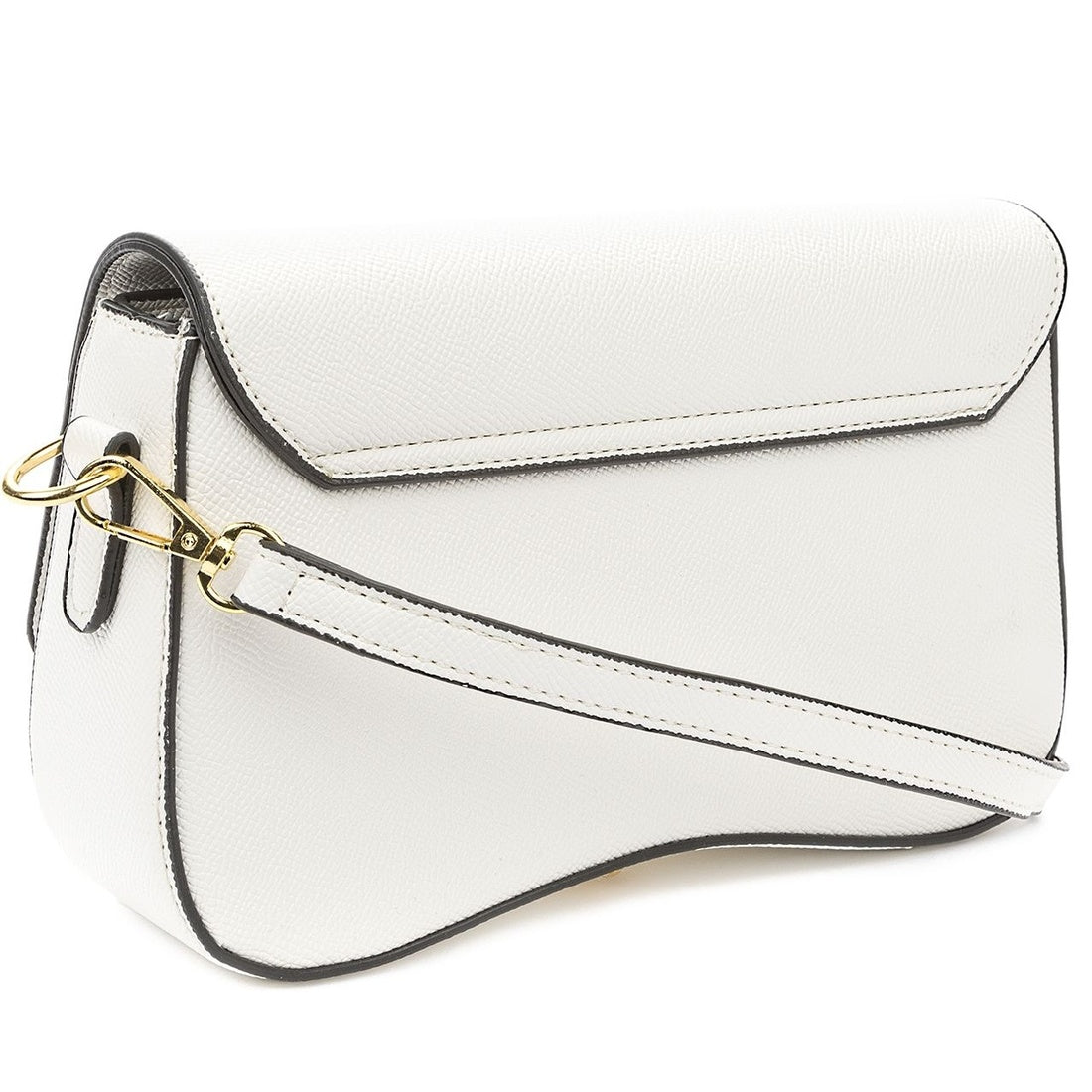 white casual shoulder bag