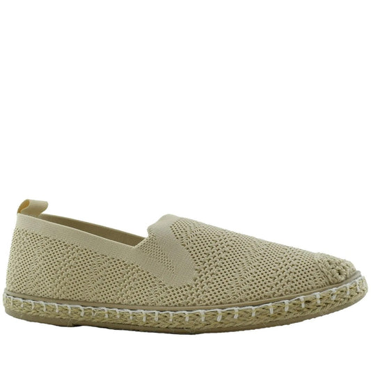 beige casual closed espadrilles