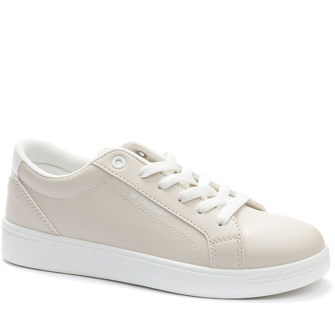 beige casual closed sneakers