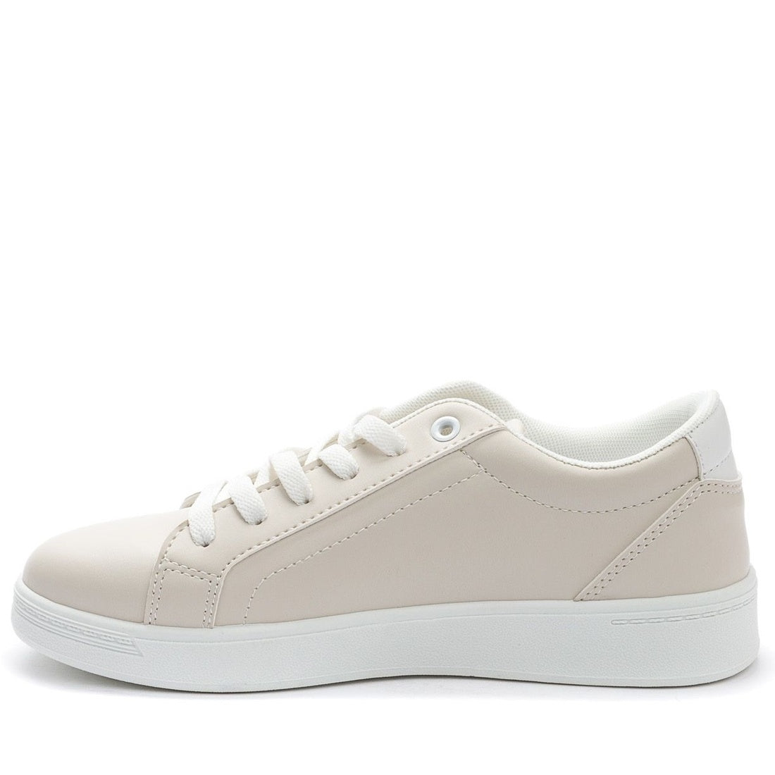 beige casual closed sneakers